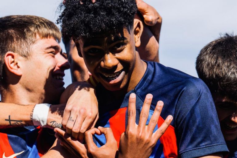 Barcelona Starlet Lamine Yamal s Strange Celebration Explained barcelona-starlet-lamine-yamal-s-strange-celebration-explained