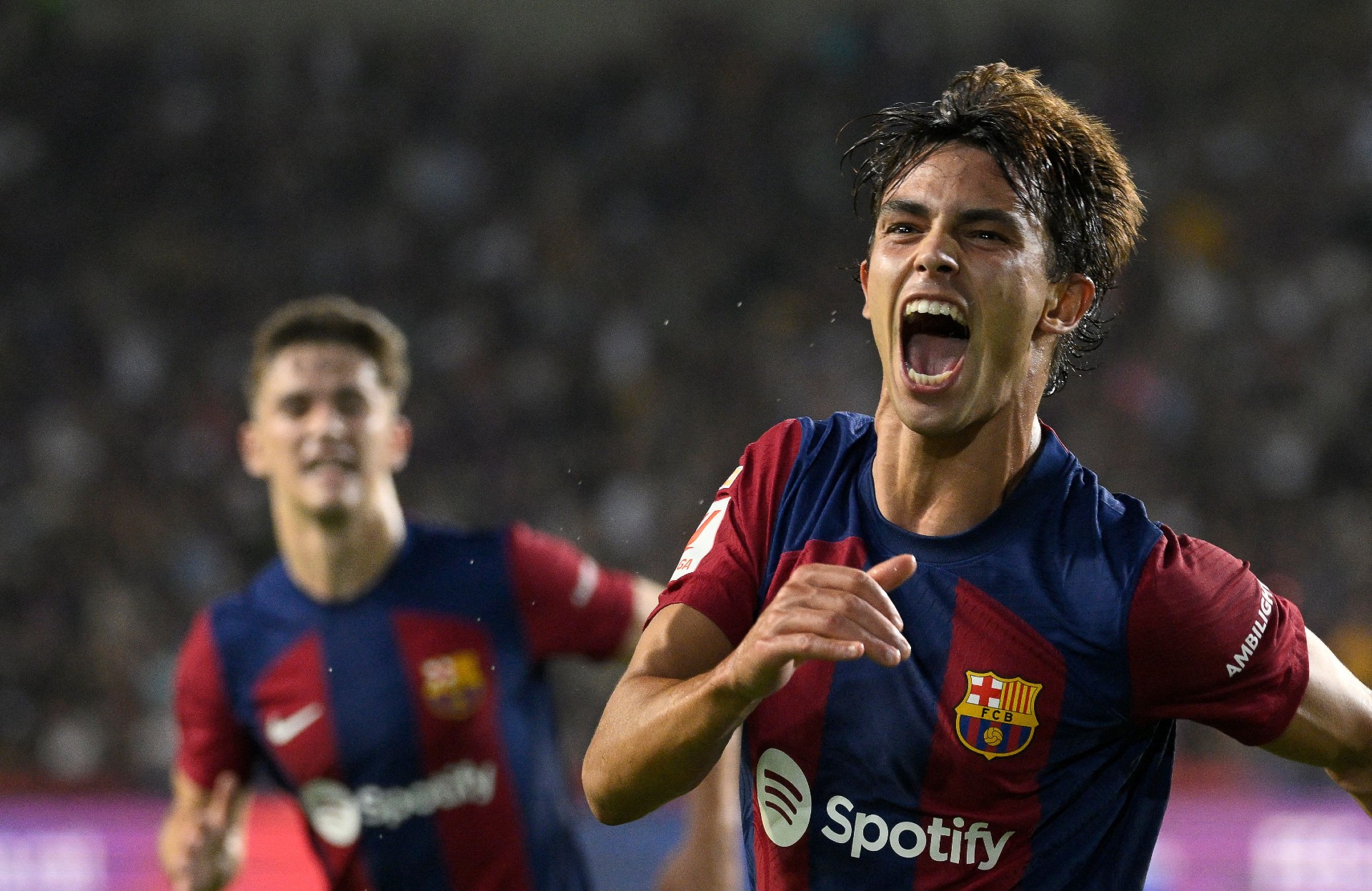 (WATCH) Joao Felix scores first Barcelona goal - Football España