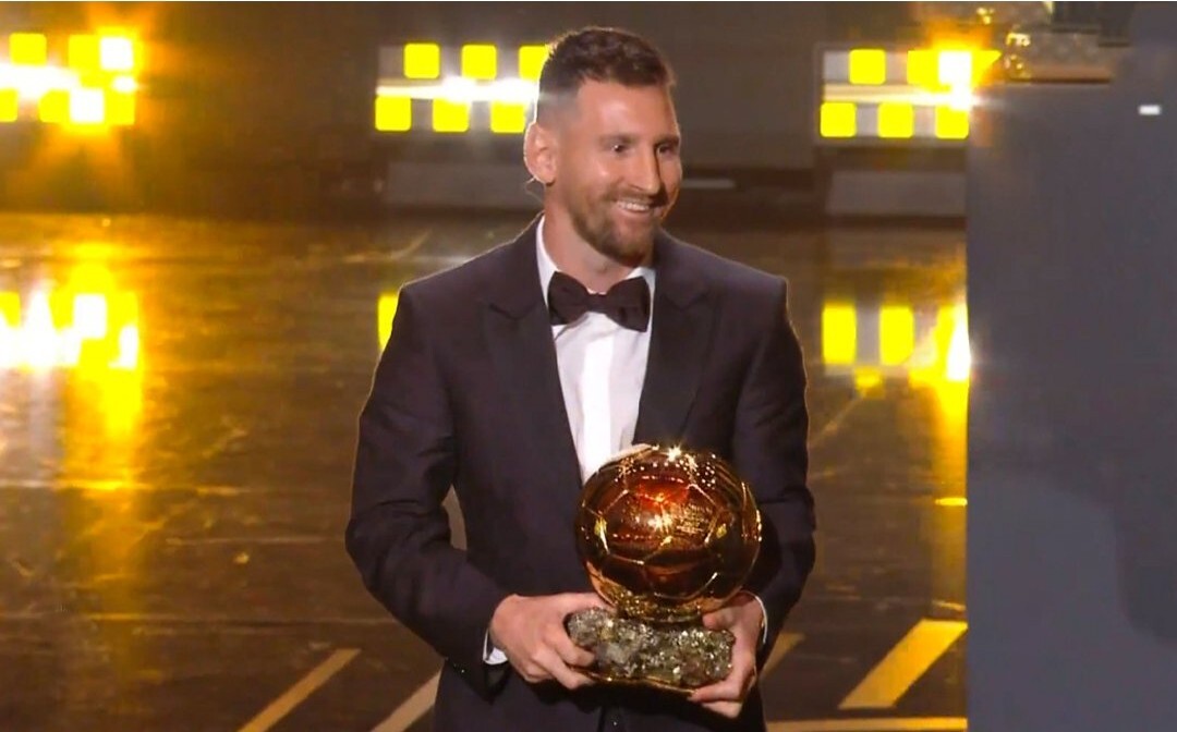 Lionel Messi Wins His Record Eighth Ballon d'Or for Argentina's World Cup  Victory