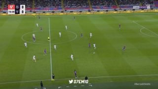 WATCH: 17-year-old Marc Guiu scores on Barcelona debut to break