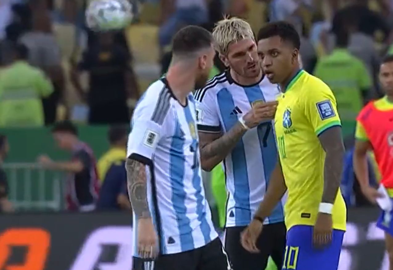 WATCH: Rodrygo Goes gets into it with Lionel Messi and Rodrigo de Paul -  'Cowards' - Football España