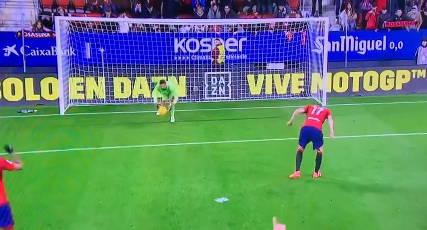 WATCH: Worst penalty ever? Osasuna miss out on point after stoppage time disaster