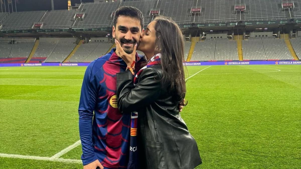 Ilkay Gundogan’s wife wades into dressing room divide with other Barcelona players