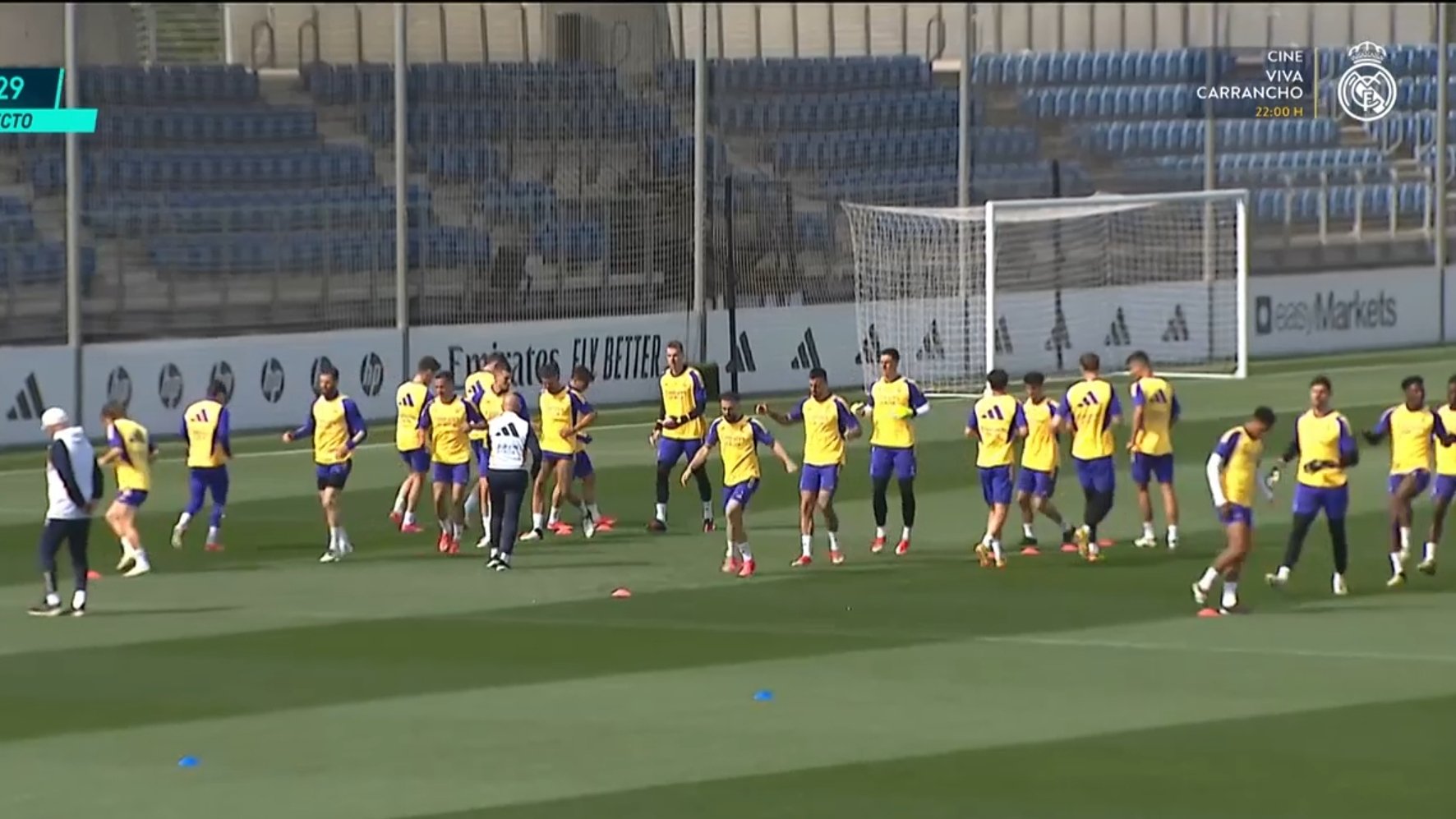 Real Madrid starter absent from training 24 hours before El Clasico – but another makes surprise return