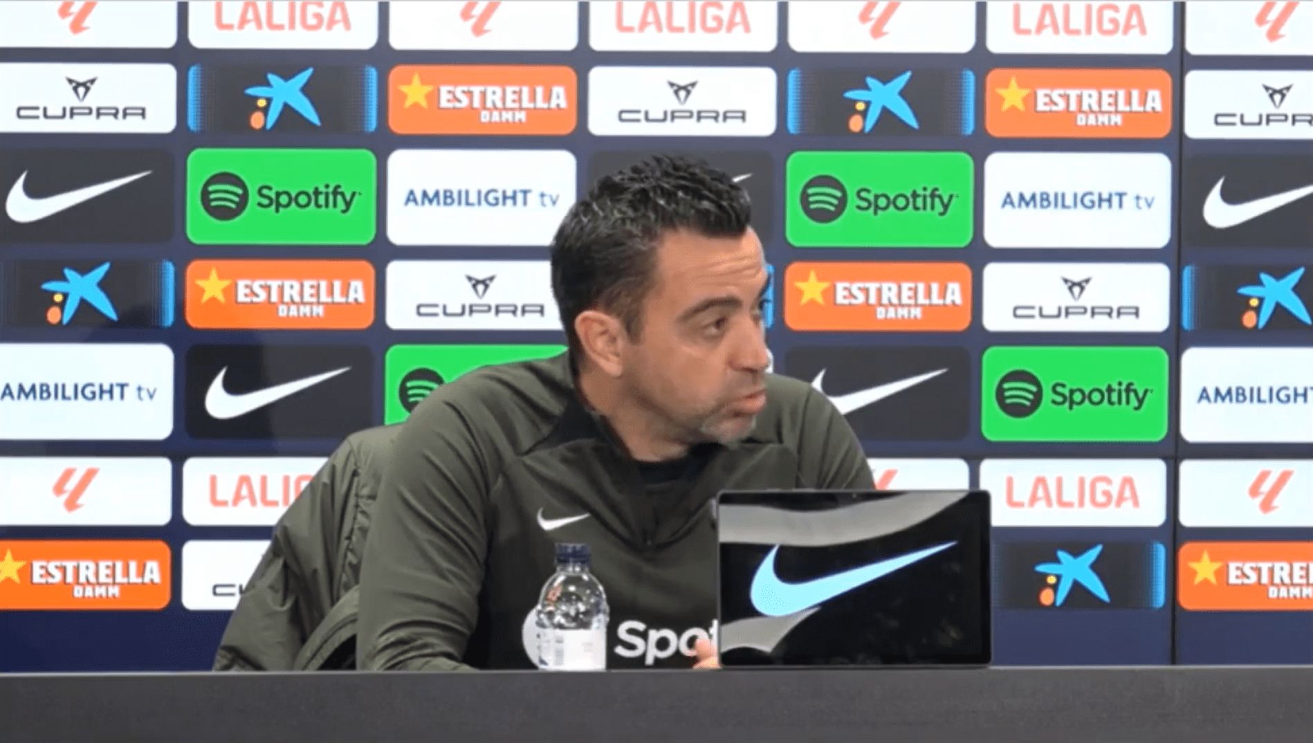 “We haven’t decided” – Xavi Hernandez provides enigmatic answer to questions over Barcelona star’s future