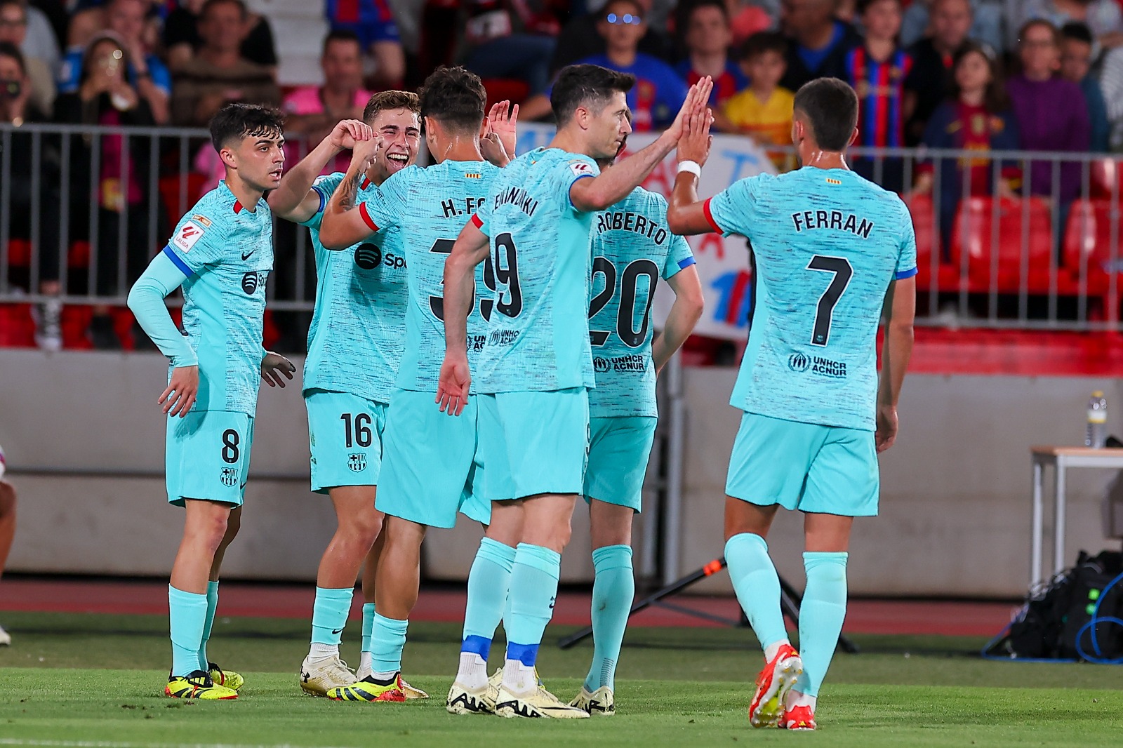 Fermin Lopez inspires Barcelona to unconvincing victory over already-relegated Almeria