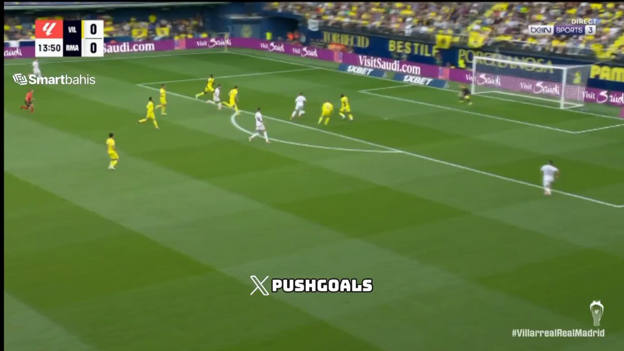 WATCH: Arda Guler continues fine form as heavily-rotated Real Madrid strike first against Villarreal