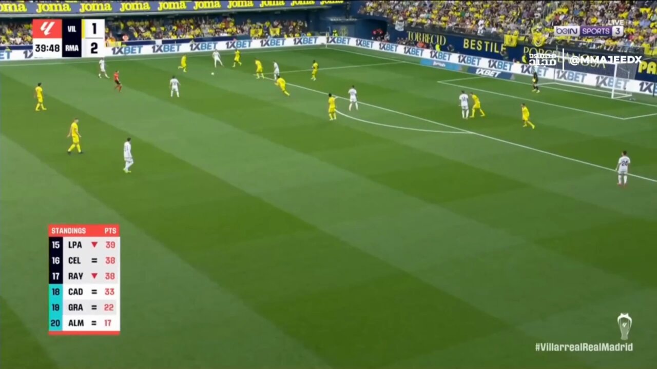 WATCH: Villarreal strike back before Lucas Vazquez re-establishes Real Madrid’s two-goal lead