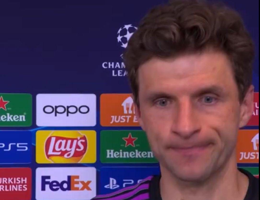 Thomas Muller joins furious Bayern Munich response to refereeing – ‘It happens at lot in Madrid’