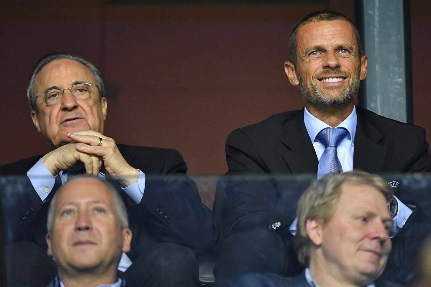 El presidente de la UEFA, Aleksander Ceferin, calificó a su homólogo del Real Madrid, Florentino Pérez, de «racista e idiota».