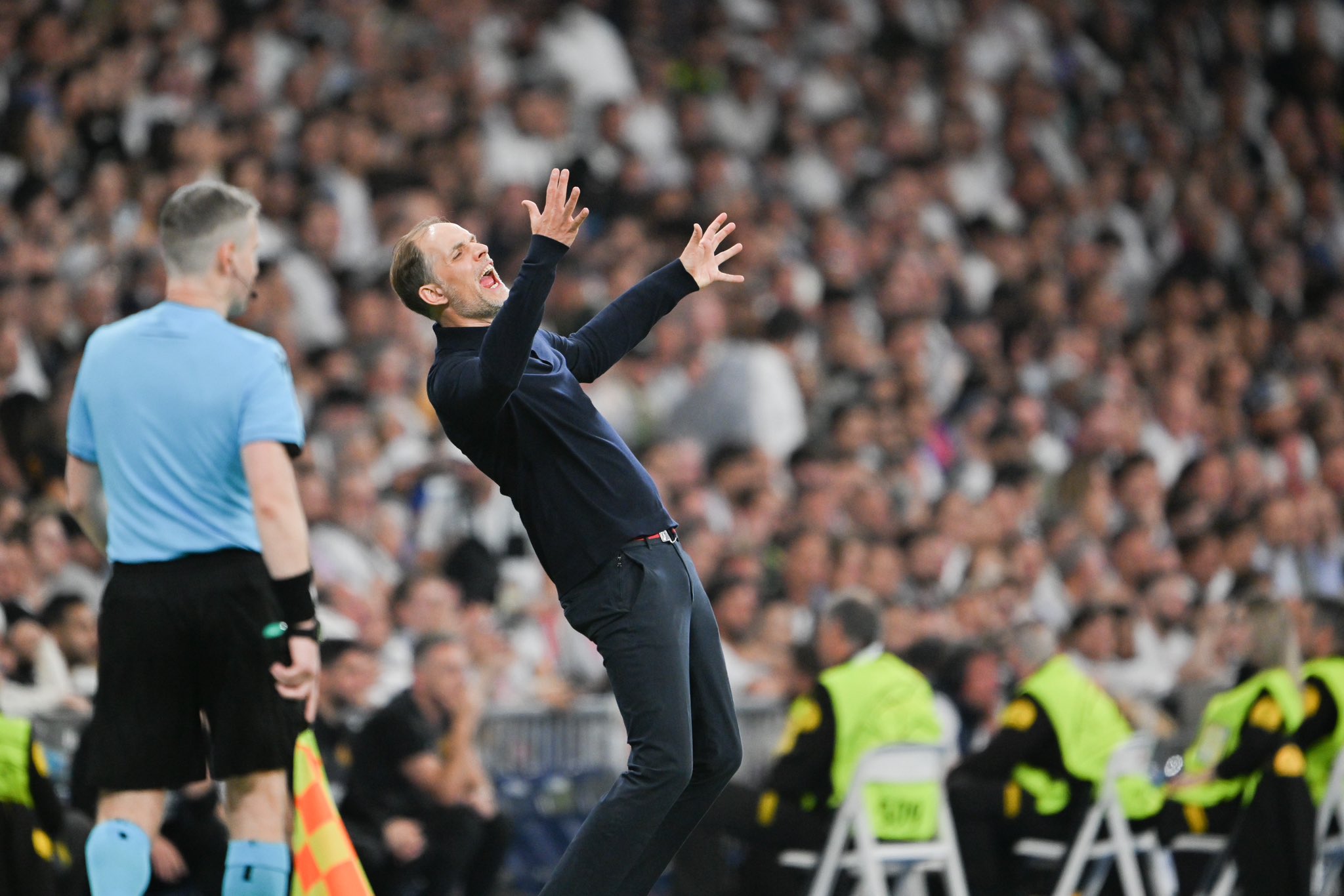 Thomas Tuchel hints at Real Madrid influence on referee team after  controversial moment in semi-final - Football España