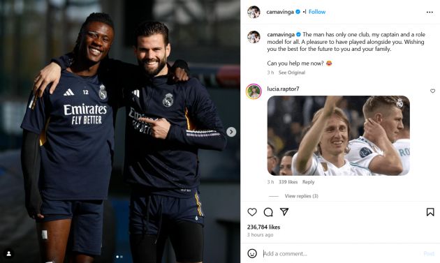 21-year-old Real Madrid star publicly asks for Nacho Fernandez's soon ...