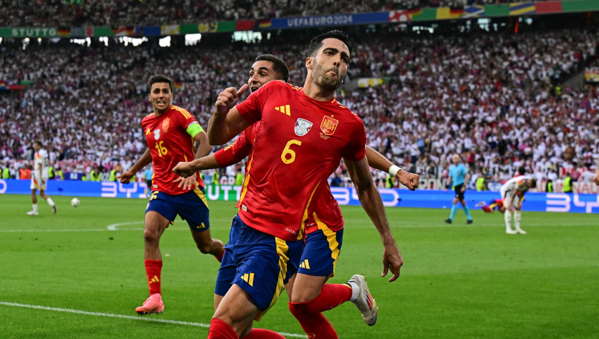 Spain seal incredible Euro 2024 semifinal spot after Germany battle