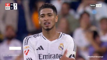 WATCH: Jude Bellingham's X-rated referee rant caught on camera during