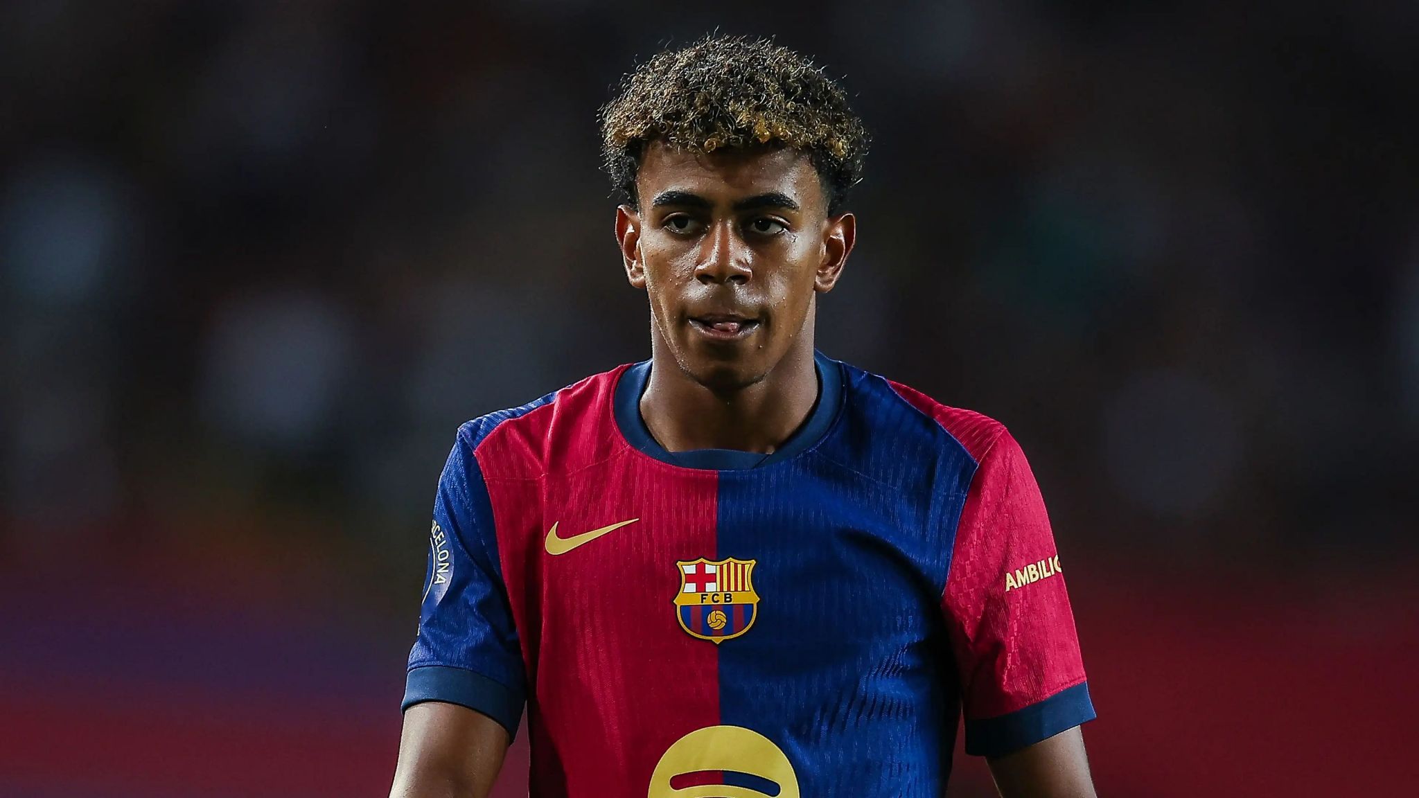Lamine Yamal loving life under Hansi Flick at Barcelona