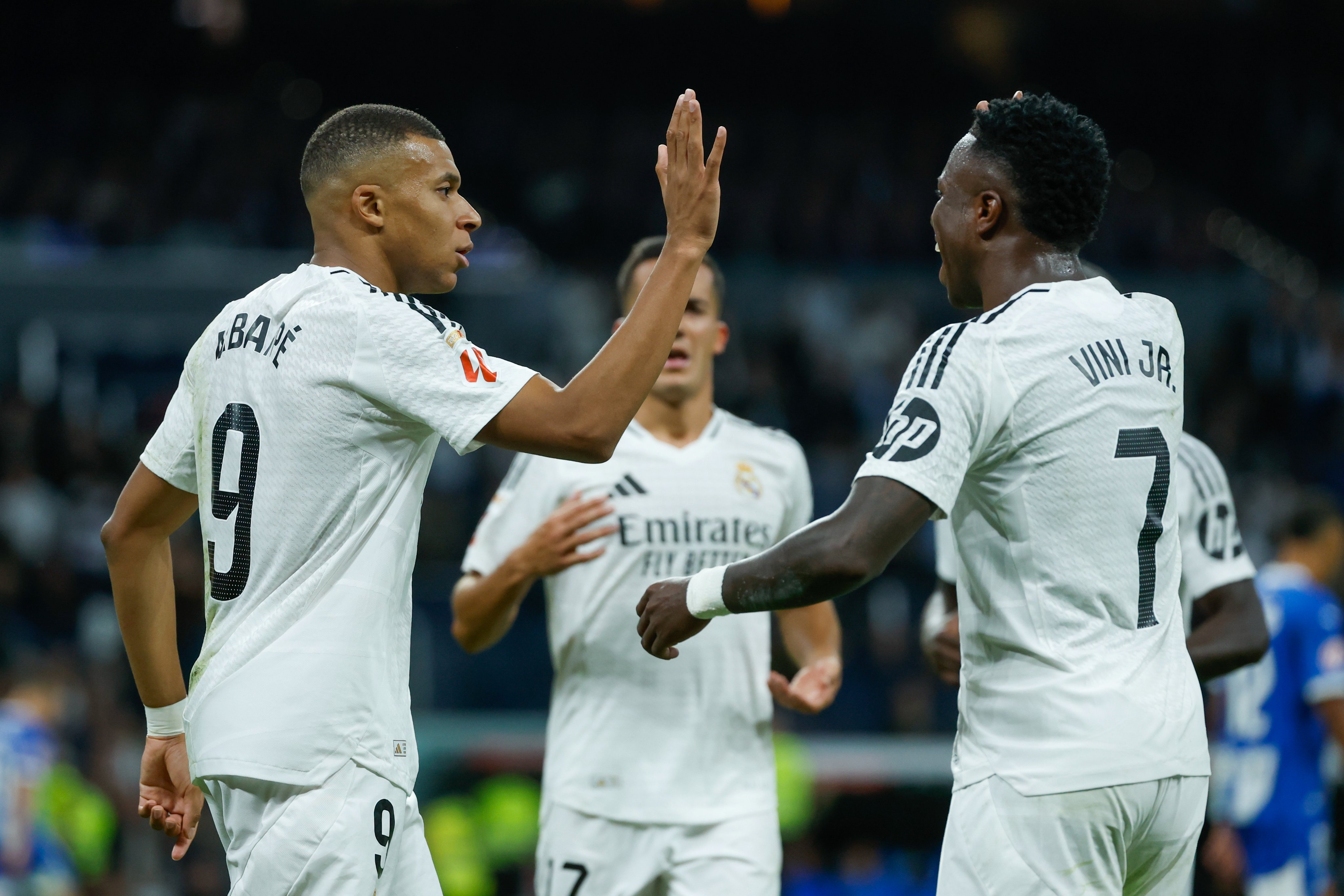 Real Madrid President Florentino Perez will choose Kylian Mbappe over Vinicius Junior if necessary