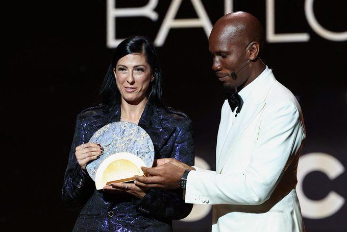 Barcelona and Spain icon picks up Socrates award at Ballon d’Or gala for best humanitarian work