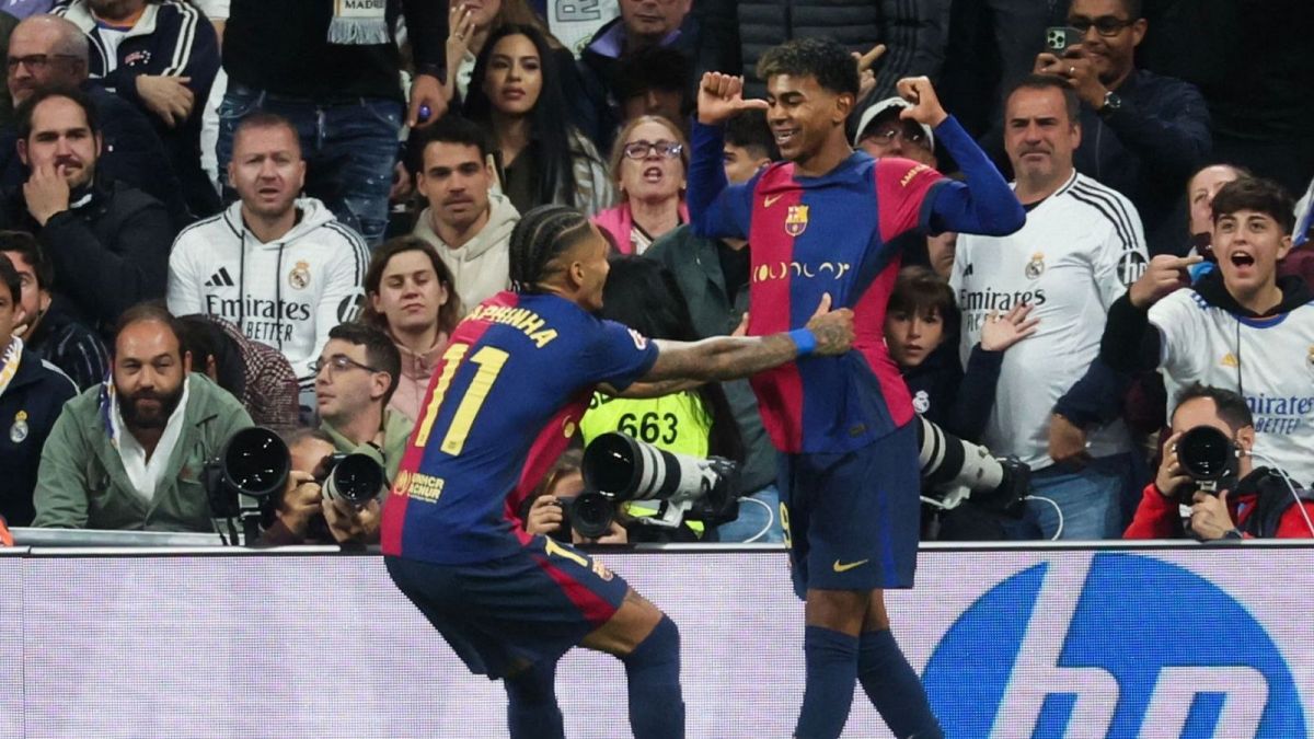 Lamine Yamal beats Real Madrid star to Kopa award to make it three