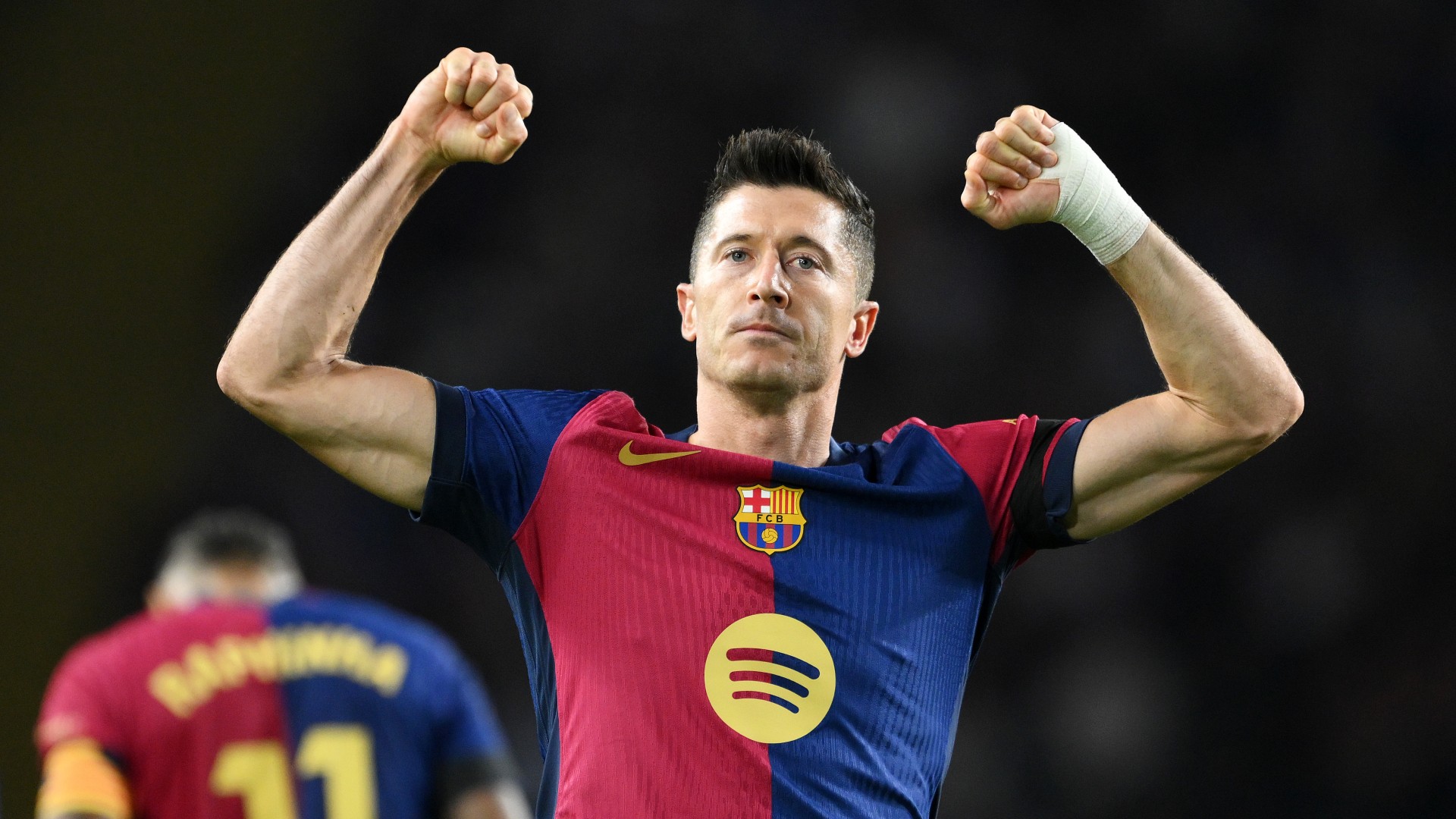 (WATCH) Robert Lewandowski and Pedri put Barcelona ahead against Sevilla