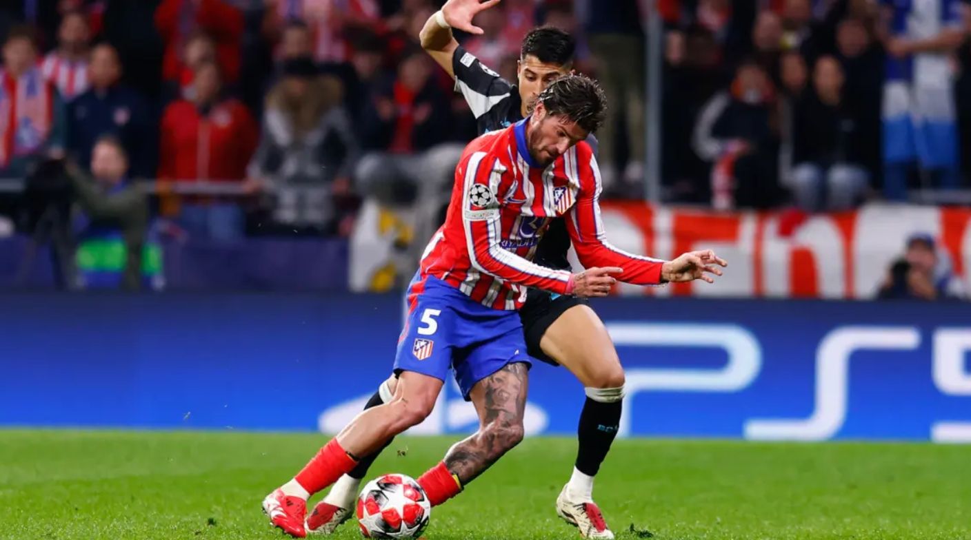 Atlético de la estrella de Madrid Rodrigo de Paul