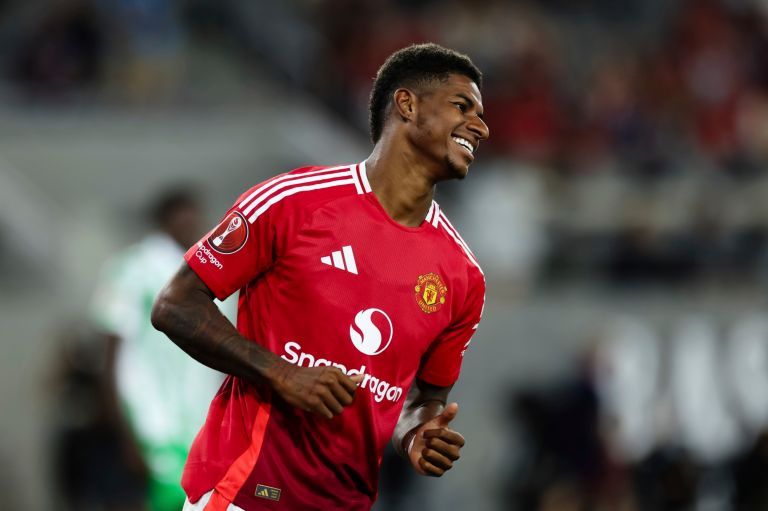 Men's adidas Marcus Rashford Red Manchester United 2021/22