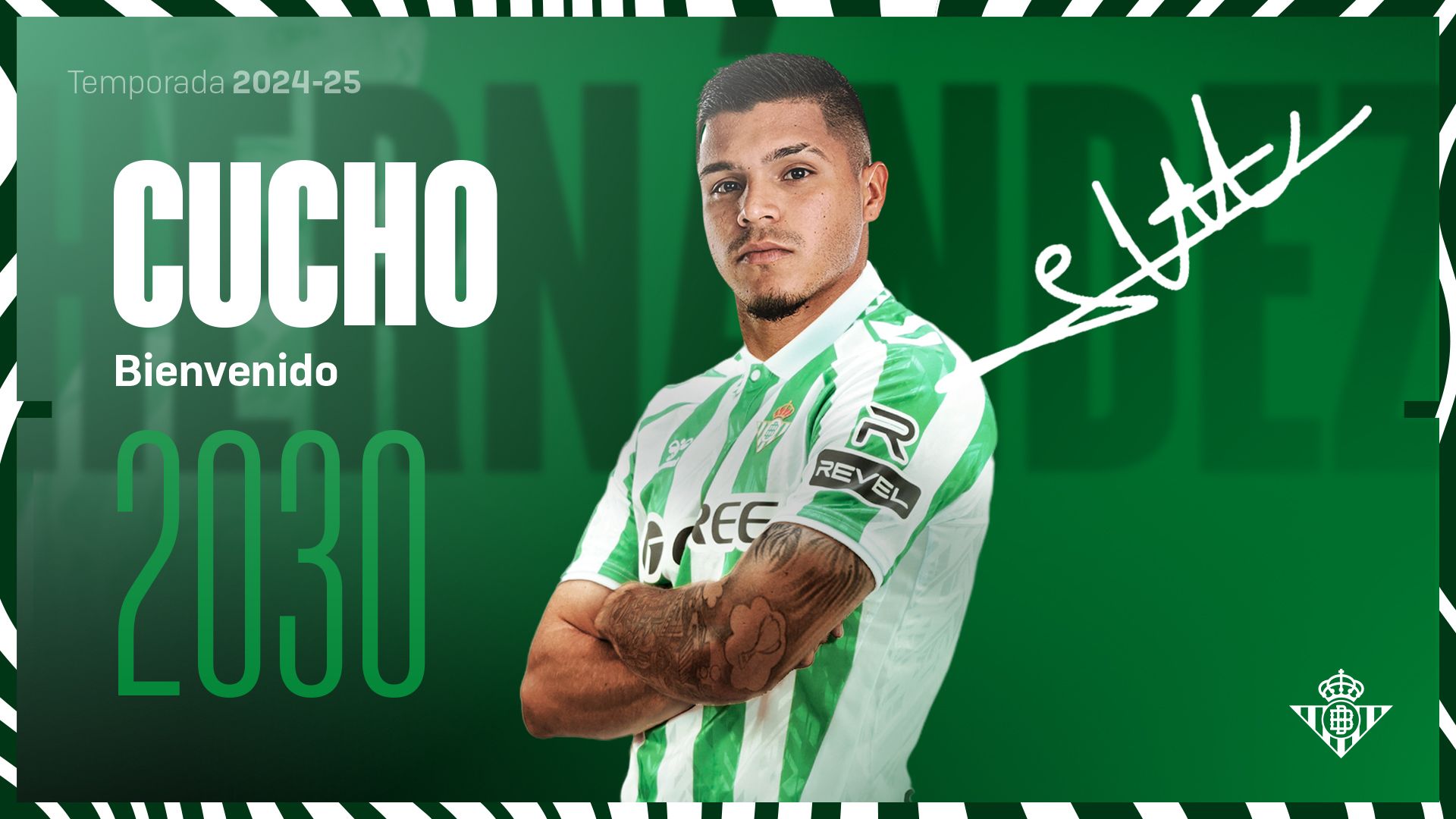 Cucho Hernandez signs for Real Betis.