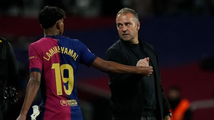 Barcelona manager Hansi Flick sends message to Lamine Yamal