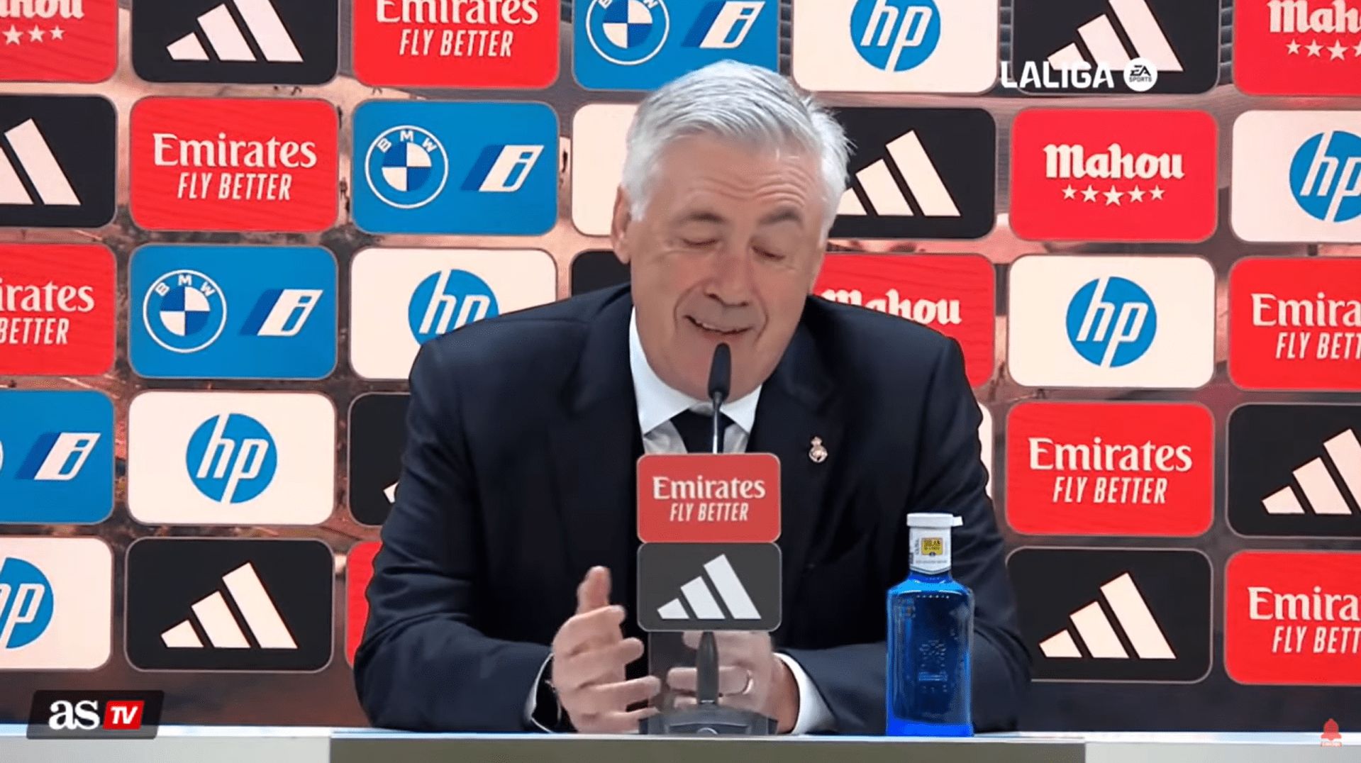 Real Madrid manager Carlo Ancelotti not giving up in La Liga title race