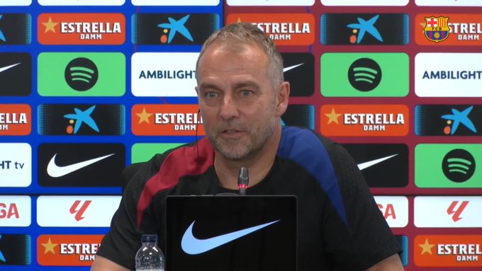“We’ve talked about it” – Barcelona manager Hansi Flick gives La Masia hint