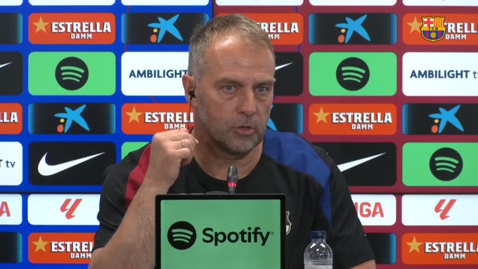 “Overwhelmed” – Hansi Flick reflects on Barcelona treble celebrations