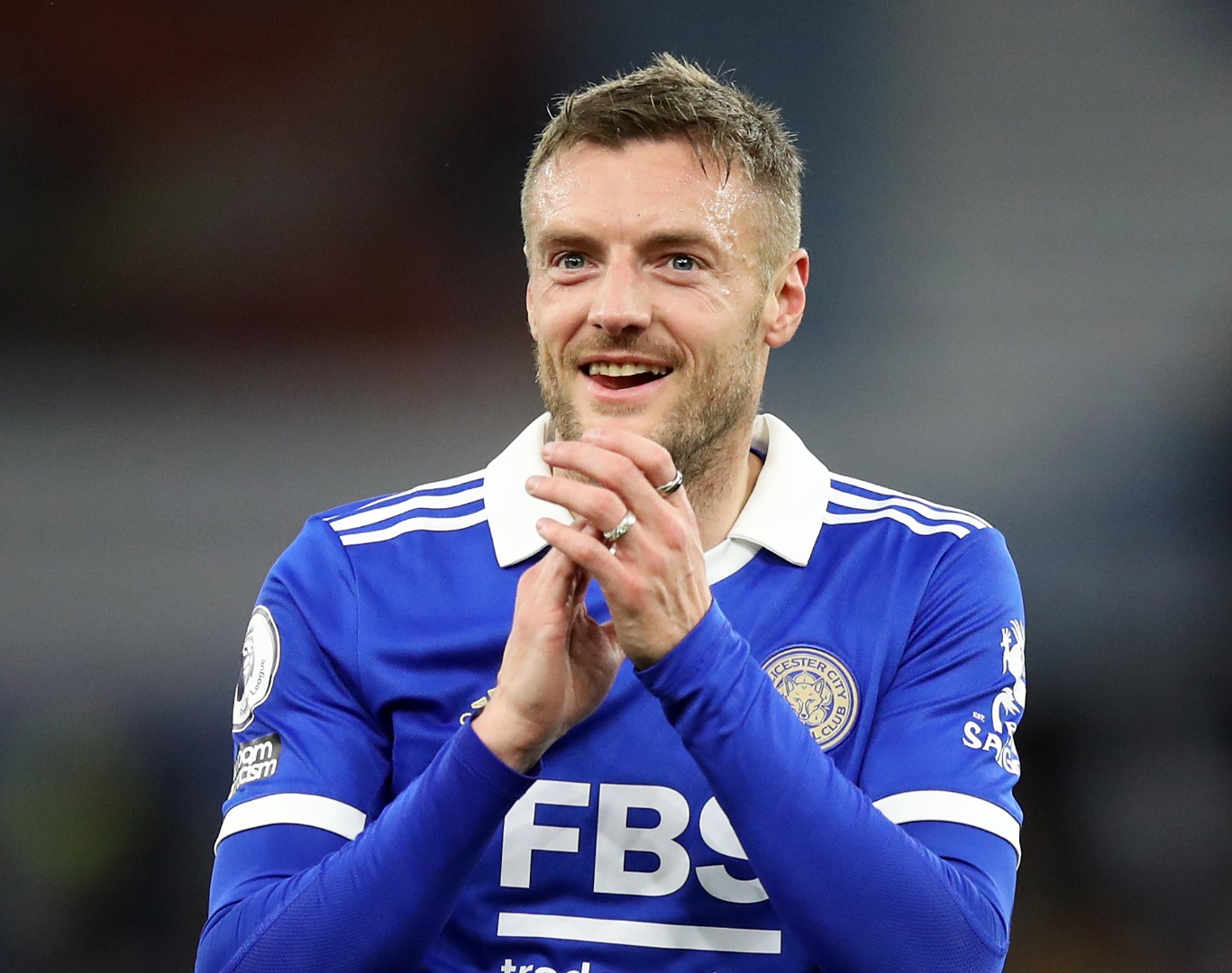 Leicester City striker Jamie Vardy