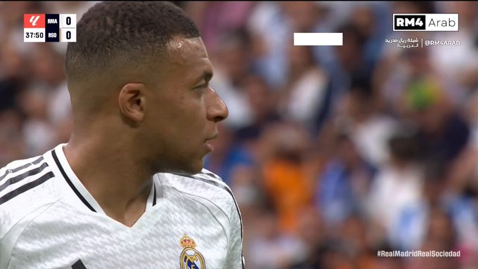 WATCH: Kylian Mbappe scores for Real Madrid against Real Sociedad