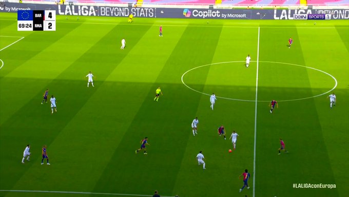 WATCH: Kylian Mbappe completes El Clasico hat-trick as Real Madrid bring it back to 4-3 – Football España