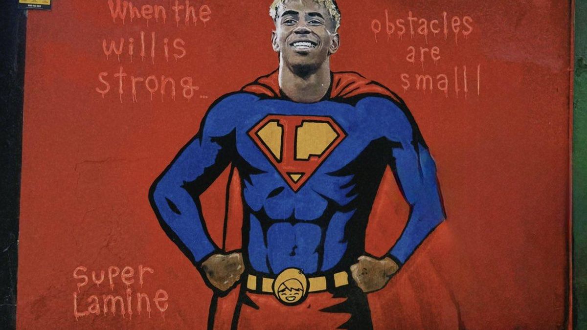 Lamine Yamal mural vandalised in Barcelona three days after birthday