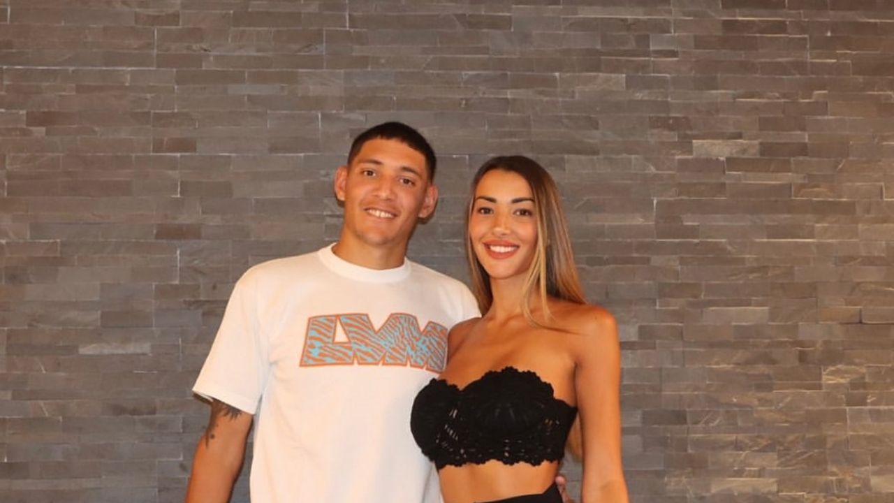 Image via Twitter / X. Molina and Occhiuzzi have been together since 2019.