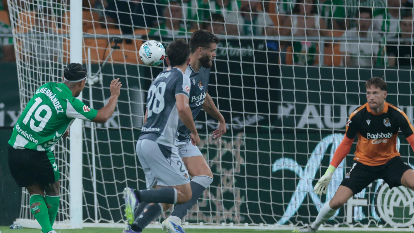 Anxiety increases of real Societhad as actual betis runs with the second half