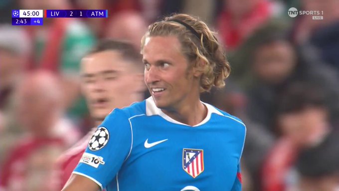 WATCH: Atletico Madrid silence Anfield with goal right before half time