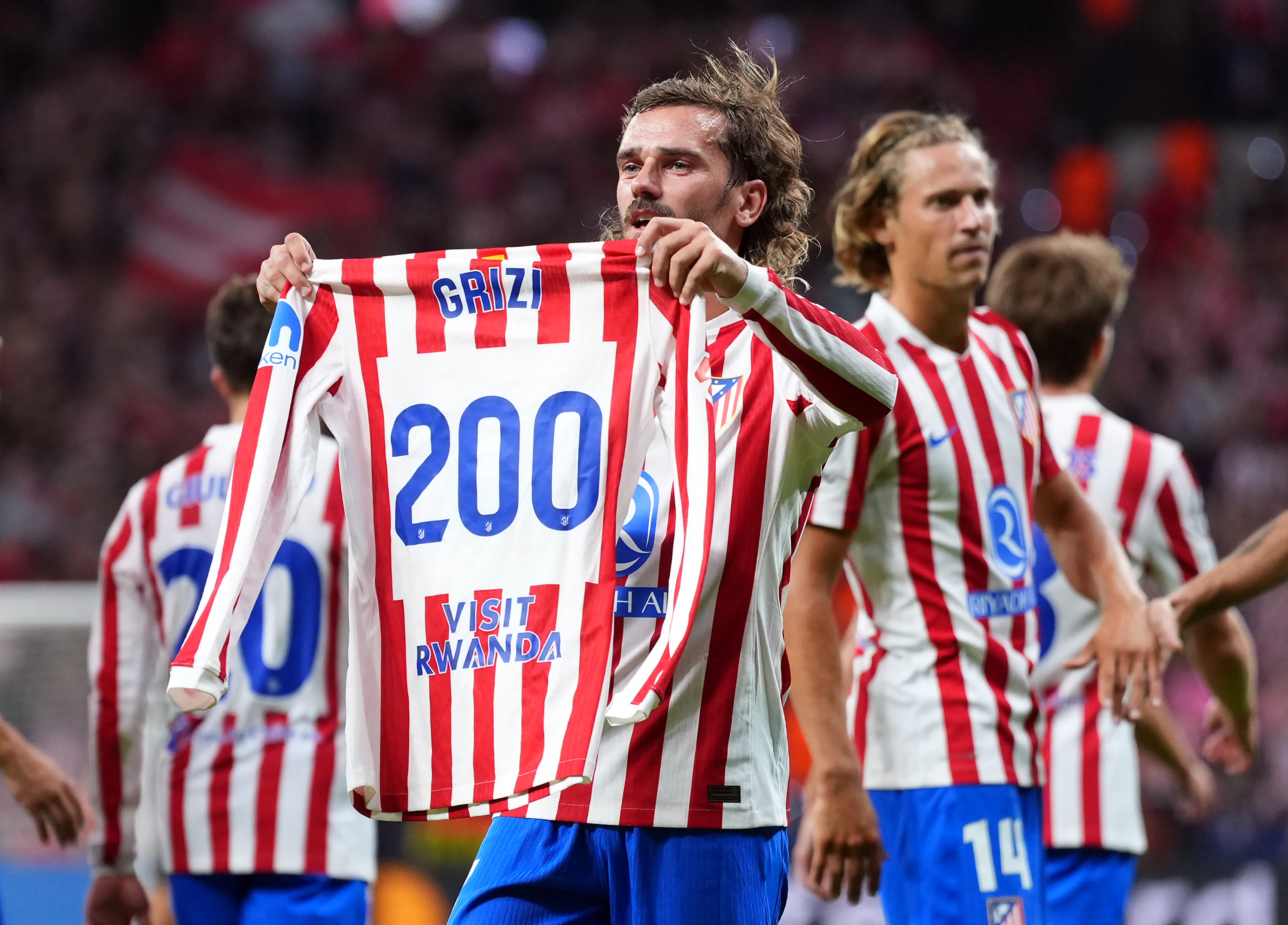 La Liga round-up: Atletico Madrid hit five again in Champions League rout, Valencia collapse to late defeat