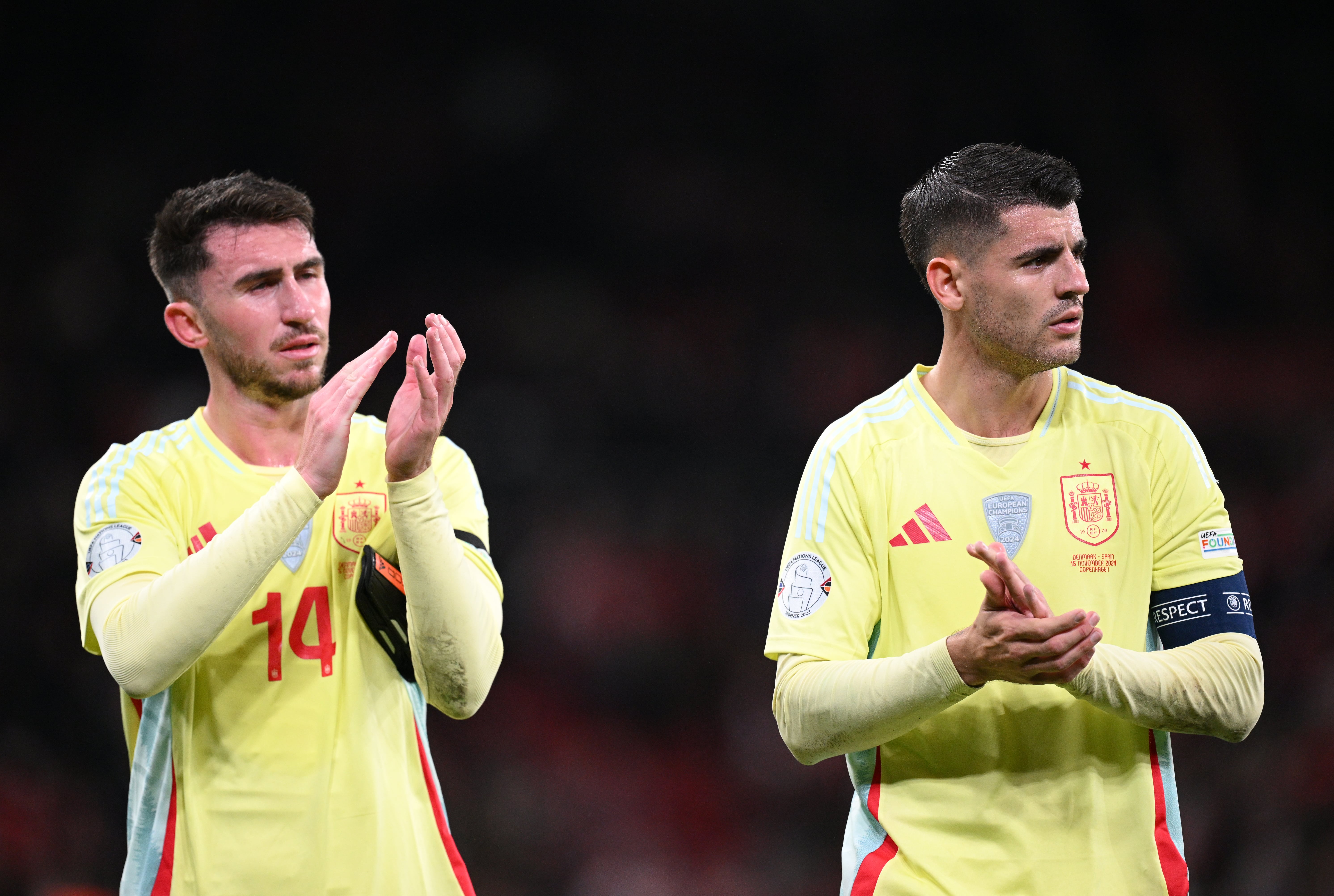 Morata game time went down.