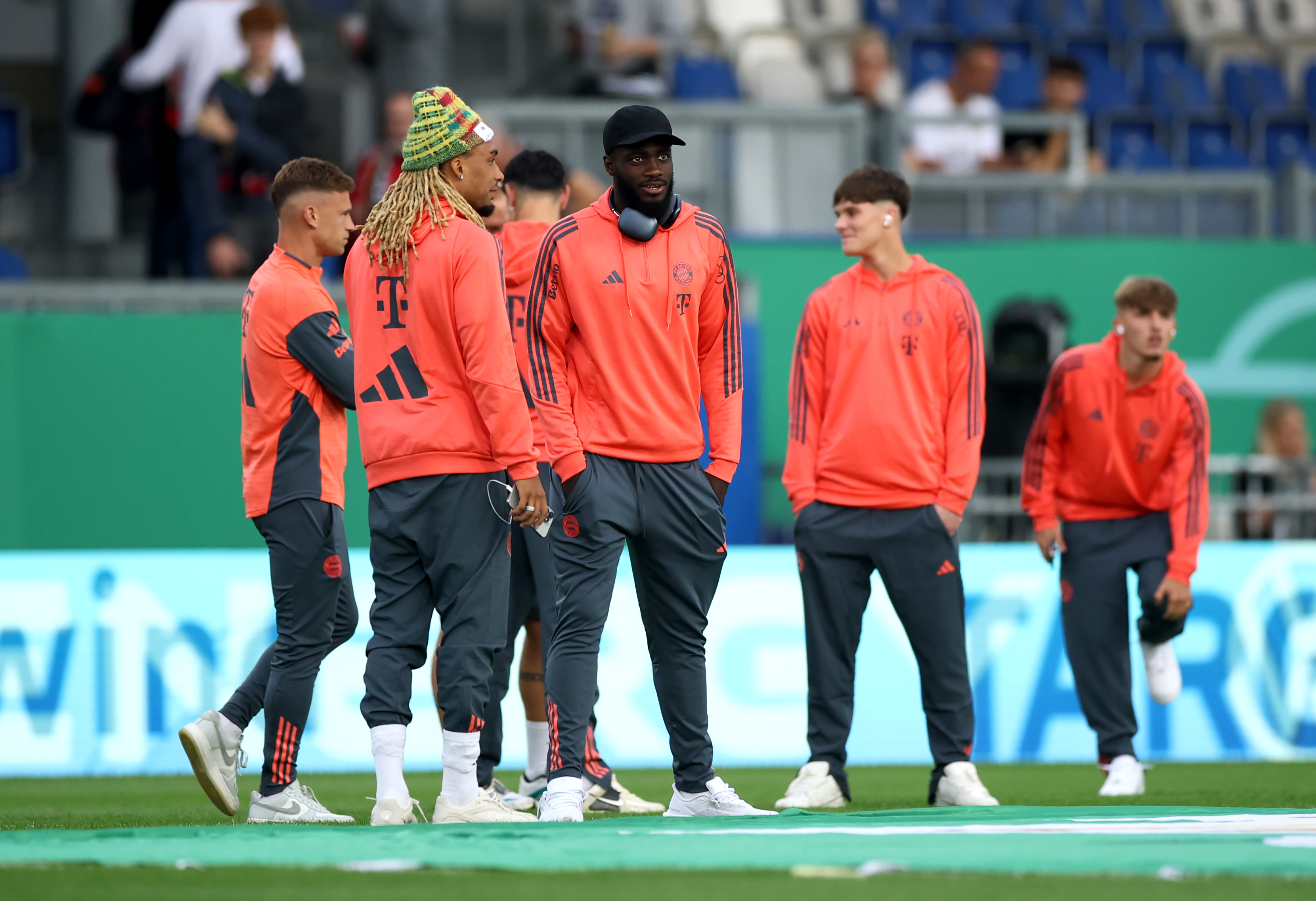 Upamecano is in talks over a new deal.