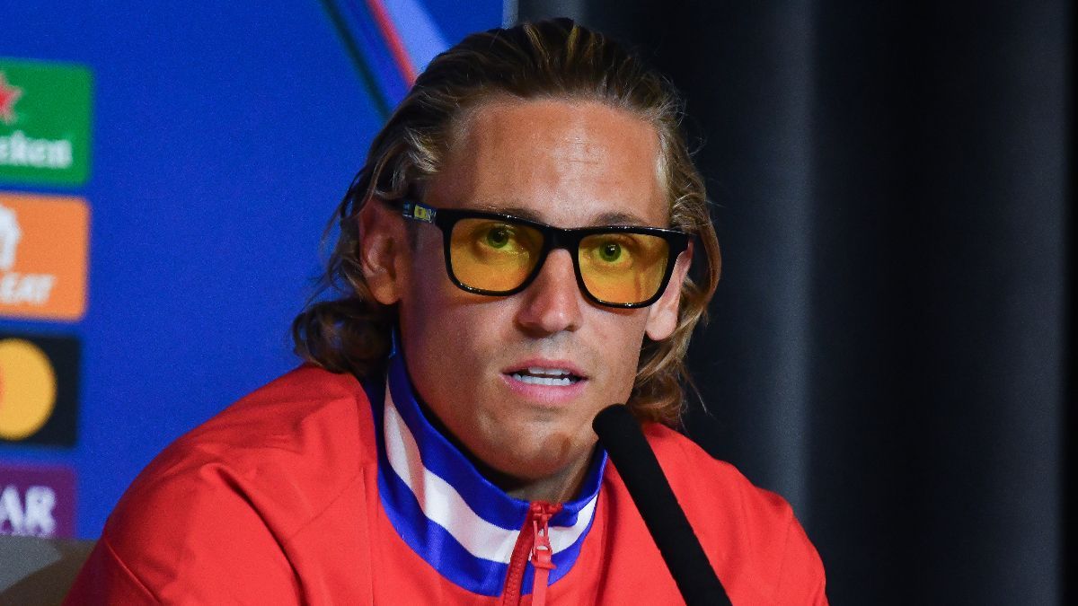 Marcos Llorente was supported by Erling Haaland after the combination glasses arrived