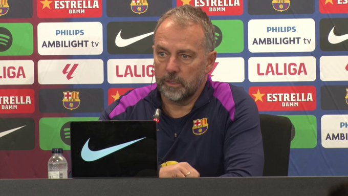 Barcelona manager Hansi Flick confirms major injury doubt – “I don’t think he will travel”