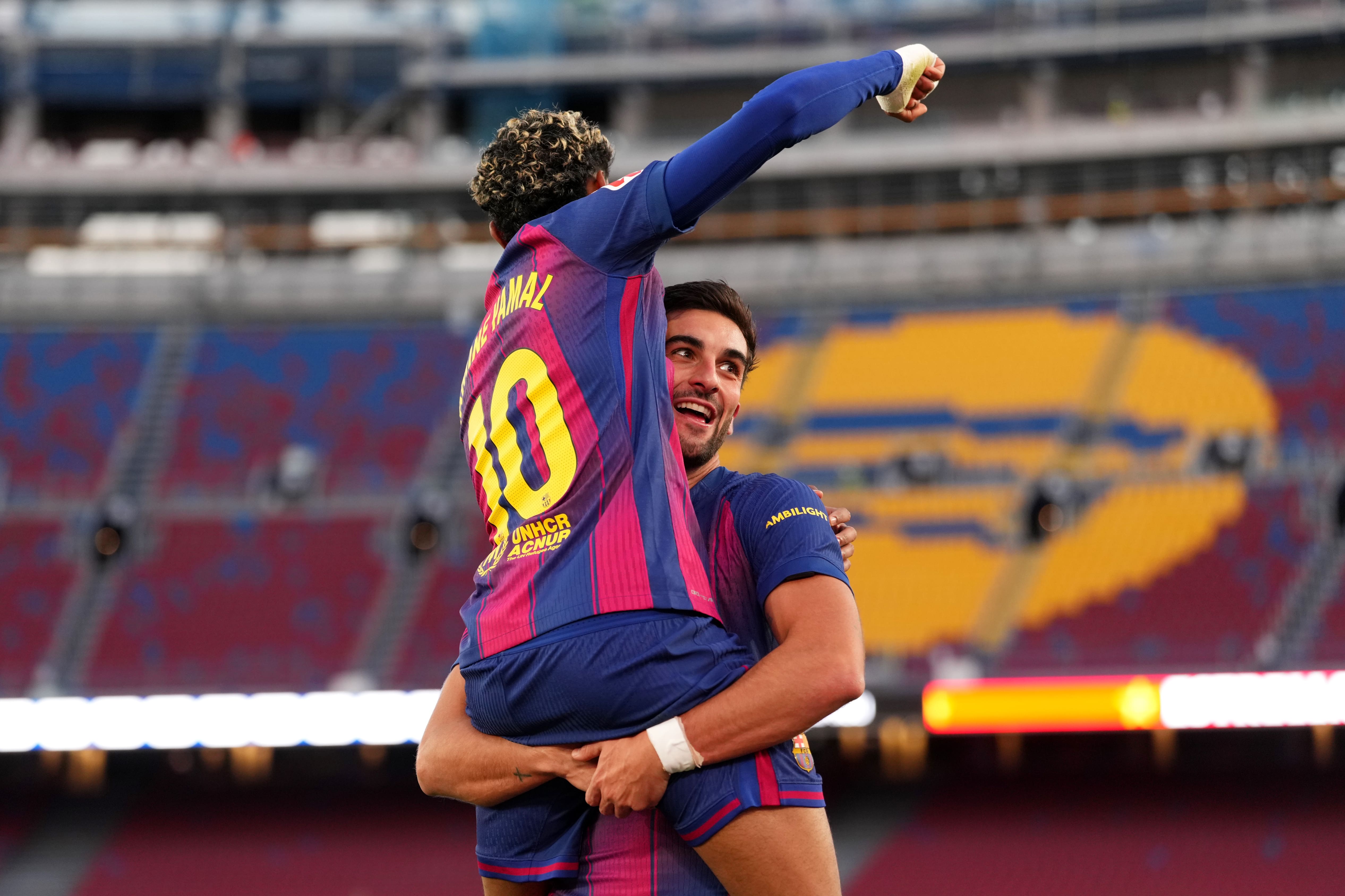 Barcelona mark Spotify Camp Nou return with convincing victory over Athletic Club