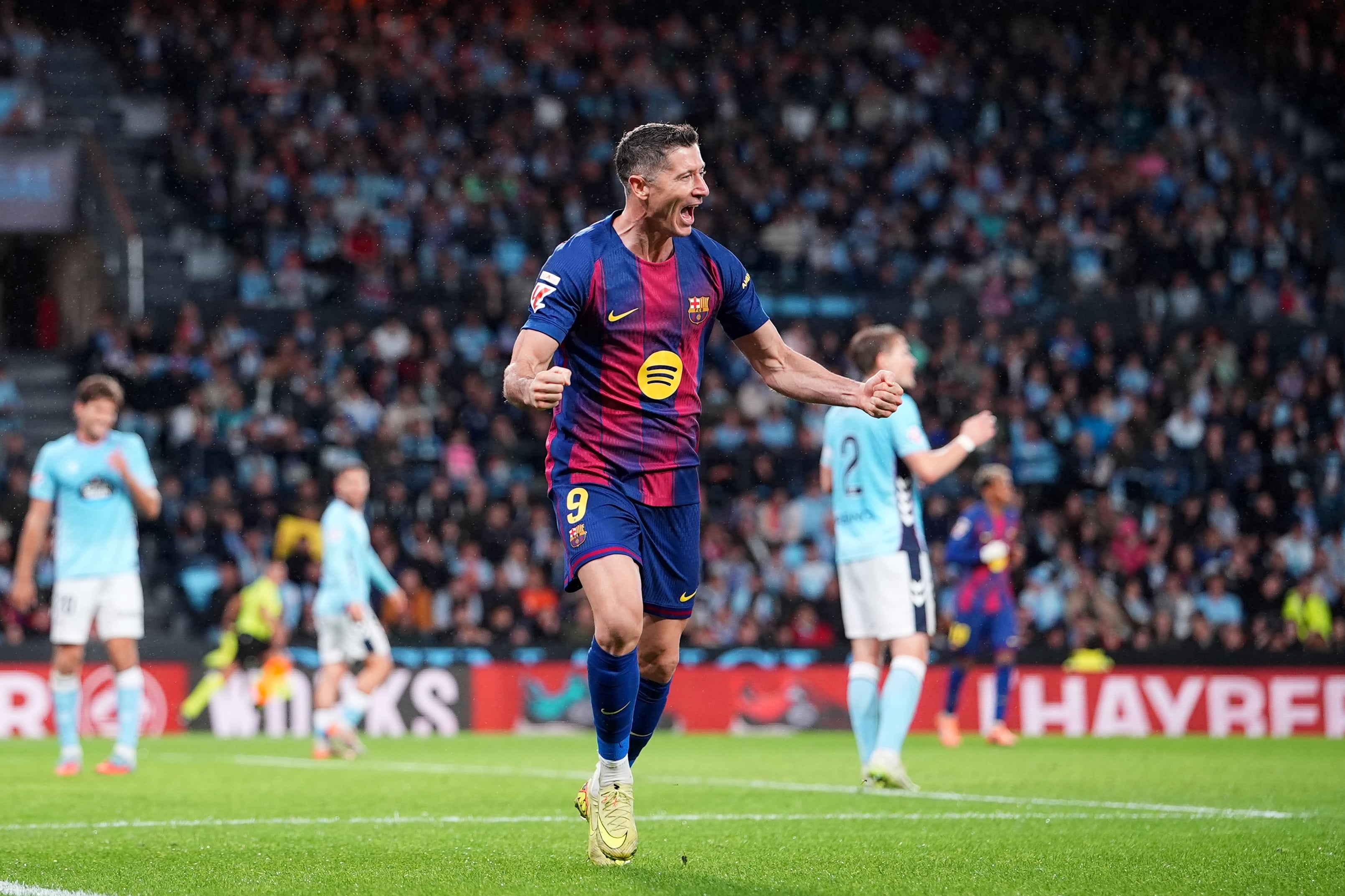 Barcelona player ratings against Celta Vigo: Robert Lewandowski leads the way with excellent hat-trick