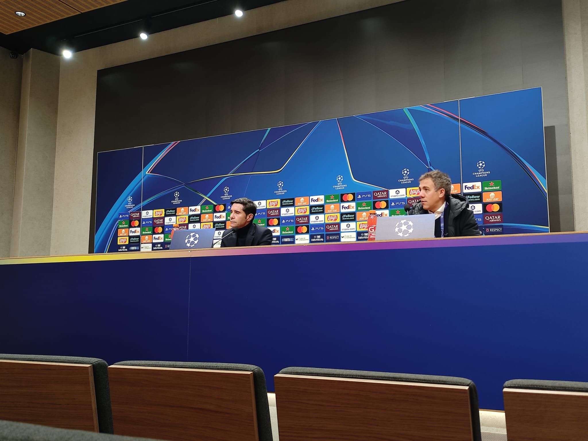 Marcelino laments Villarreal's decisiveness.