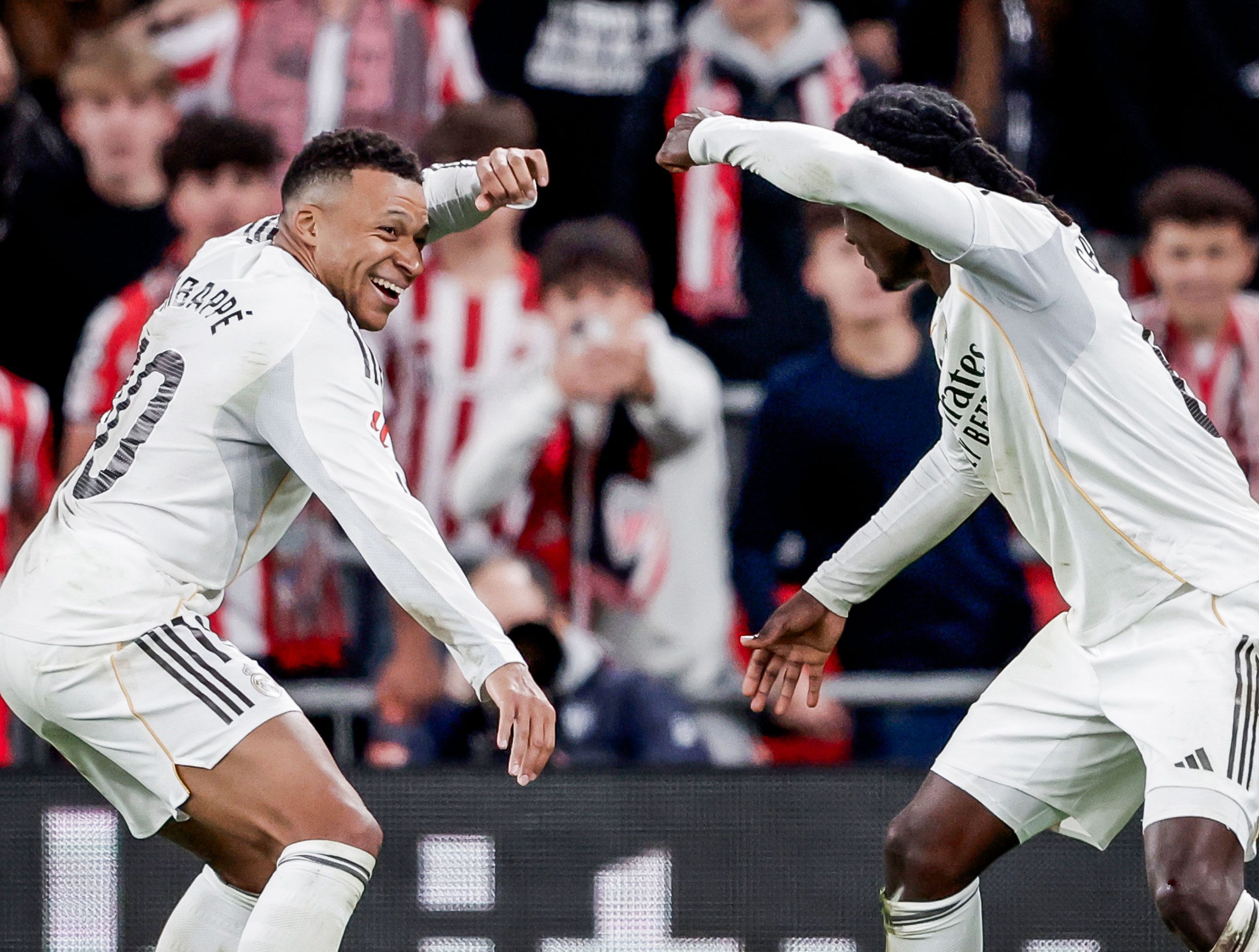 Kylian Mbappe paves the way for exuberant Real Madrid thrashing of Athletic Club