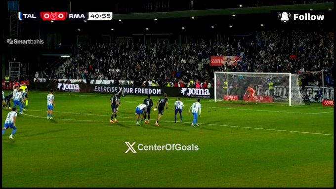 WATCH: Kylian Mbappe fires Real Madrid into lead against Talavera