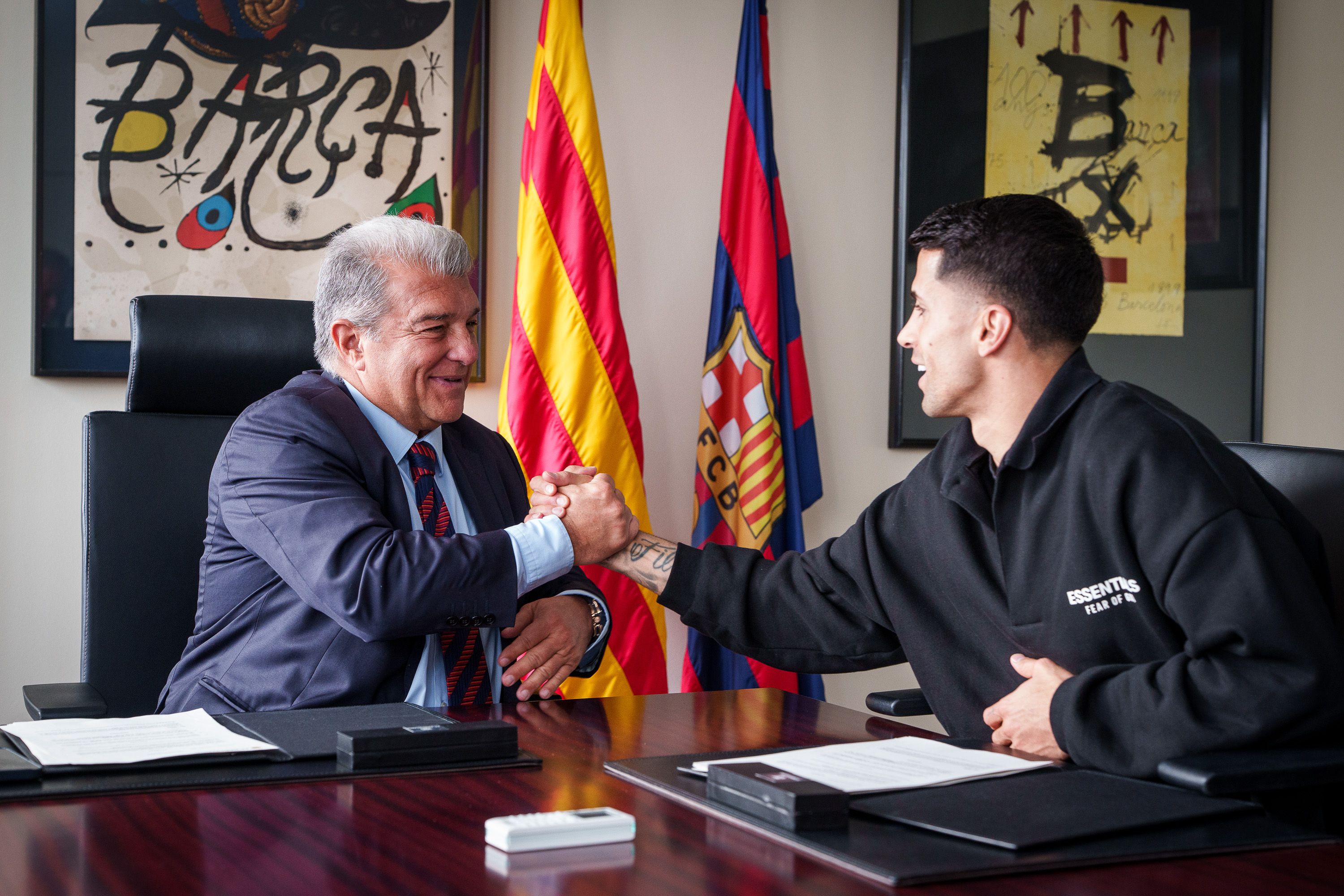 Barcelona announce Joao Cancelo signing for a second time – ‘Goosebumps’