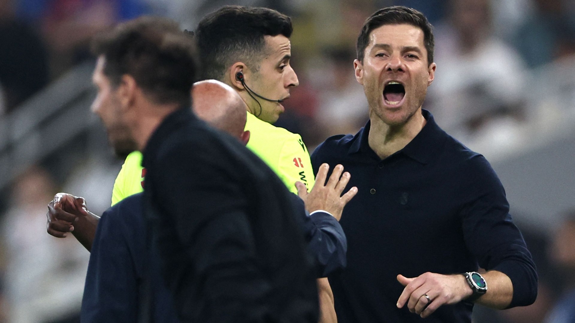 Xabi Alonso’s reaction to Vinicius Junior-Diego Simeone spat on and off the pitch