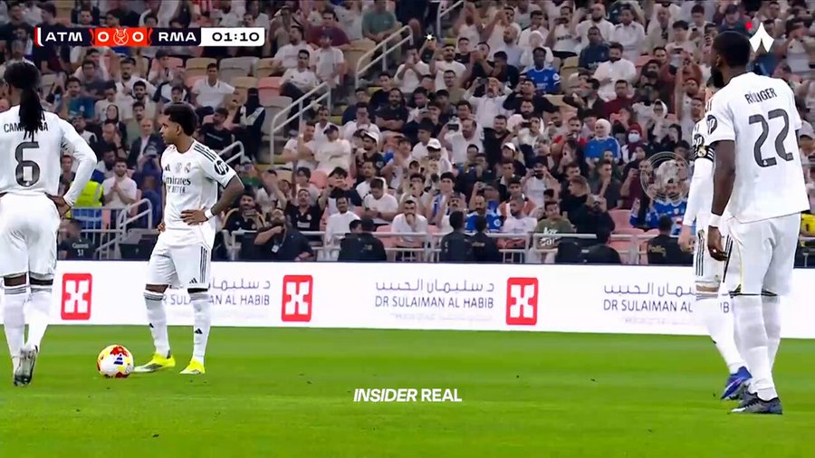 WATCH: Fede Valverde scores unstoppable free-kick inside 90 seconds as Real Madrid strike first in derby